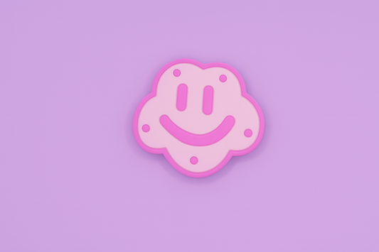 Goggle Togglez- Pink Cloud Face