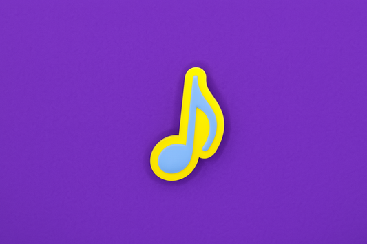 Goggle Togglez- Blue Music Note
