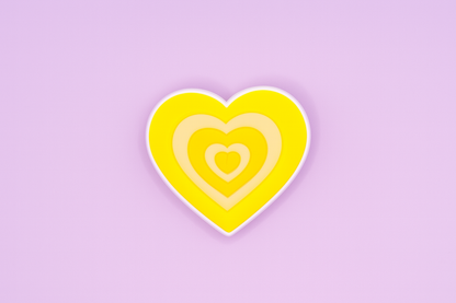 Goggle Togglez- Yellow Heart