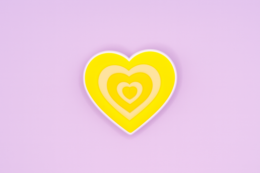 Goggle Togglez- Yellow Heart