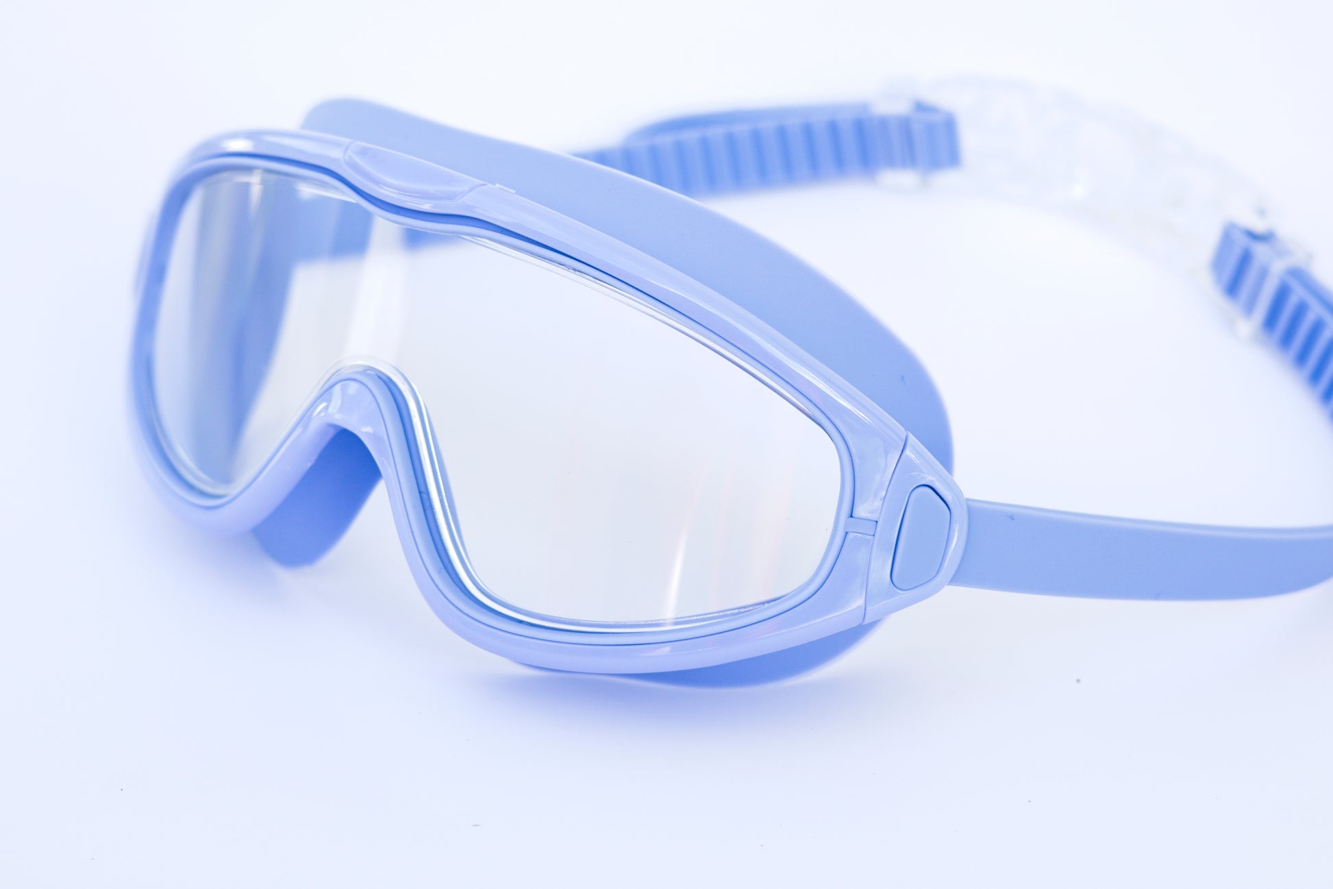 blue goggles swimming Kiddo Goggles